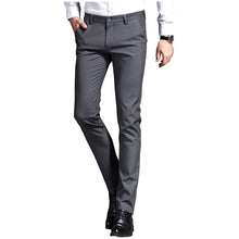 Load image into Gallery viewer, Brand Men's trousers Casual pants Men's Summer Thin trousers Men's Slim feet trousers Men's Business free trousers Size 29-36