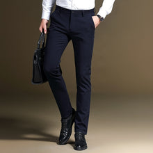 Load image into Gallery viewer, Brand Men's trousers Casual pants Men's Summer Thin trousers Men's Slim feet trousers Men's Business free trousers Size 29-36