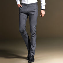 Load image into Gallery viewer, Brand Men's trousers Casual pants Men's Summer Thin trousers Men's Slim feet trousers Men's Business free trousers Size 29-36