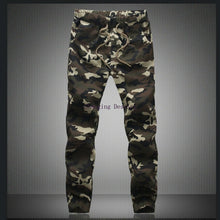 Load image into Gallery viewer, M-5XL Camouflage Trousers for Men Large Size Fashion  Pants Camouflage Ankle Trousers Elastic Printed Trousers