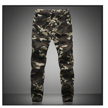 Load image into Gallery viewer, M-5XL Camouflage Trousers for Men Large Size Fashion  Pants Camouflage Ankle Trousers Elastic Printed Trousers