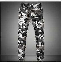 Load image into Gallery viewer, M-5XL Camouflage Trousers for Men Large Size Fashion  Pants Camouflage Ankle Trousers Elastic Printed Trousers