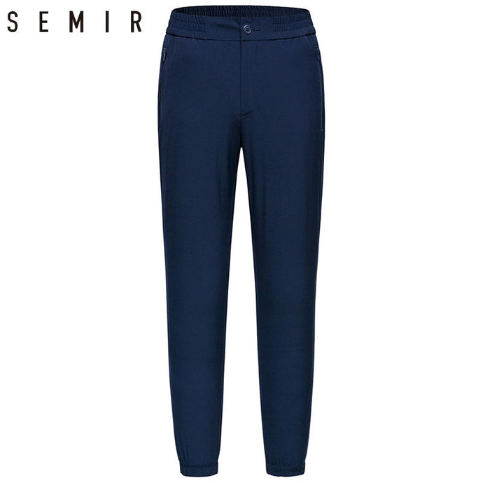 SEMIR pants mens black trousers male fashion Trousers business pants Male Leisure Trousers elastic pants Casual Classic Trousers
